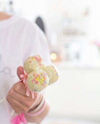 Cake-Pops - red velvet & pépites de chocolat (12 pièces)