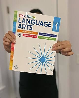 Spectrum Language Arts Workbook Grade 1 Paperback