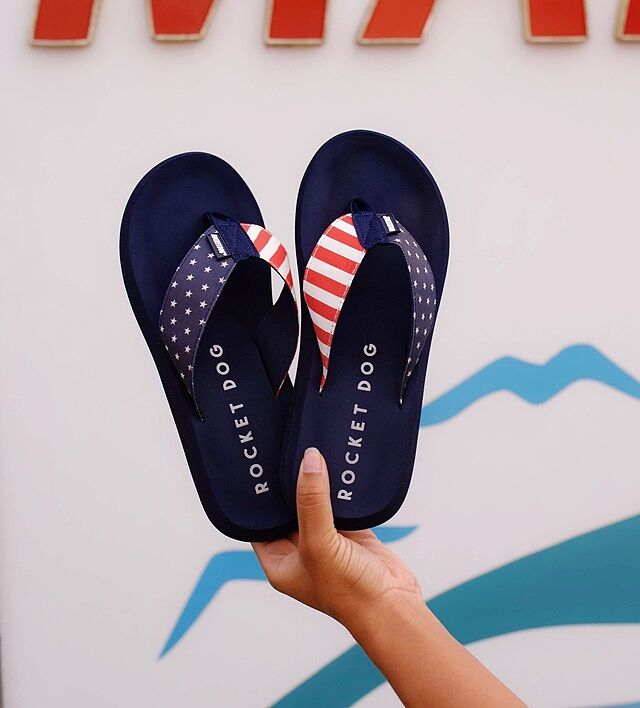 Spotlight USA Stars and Stripes Flip Flop