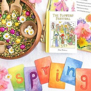 Waldorf Alphabet Letter Cards - English