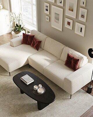 Rue Left-Facing Sectional Sofa