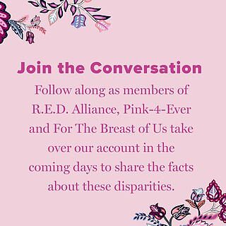An extremely important point of research at the Vera Bradley Foundation Center is studying the different disparities African American women face when battling breast cancer. It's time to talk about these disparities. Join the conversation as Pink-4-ever, @redallianceindy and @ForTheBreastofs takeover our account in the coming days 🎀
*
*
*
#VeraBradley #NationalBreastCancerAwarenessMonth #October #NBCAM