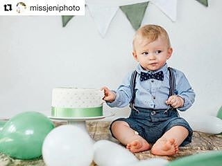 Happy Birthday Deluxetårta, grön