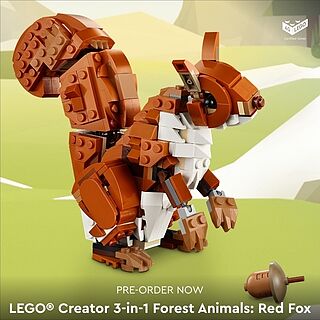 LEGO® Creator 3-in-1 Forest Animals: Red Fox