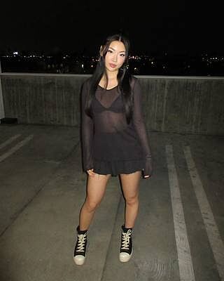 Lace-Up Frill Mini Skirt CM426