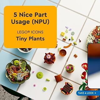 LEGO® ICONS™ Tiny Plants