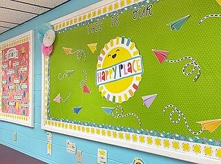 This Is Our Happy Place Bulletin Board Set