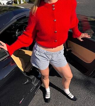 MATILDA CARDIGAN CHERRY
