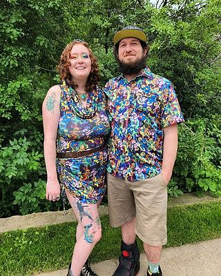 Grateful Dead Dress - Dancing Bears