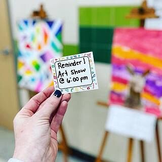 Happy Place Name Tags