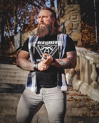 Premium Tee, Berserker, Black