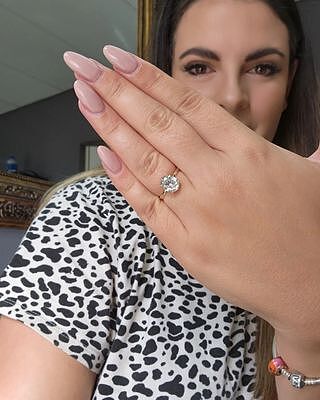 Betty White Gold Engagement Ring