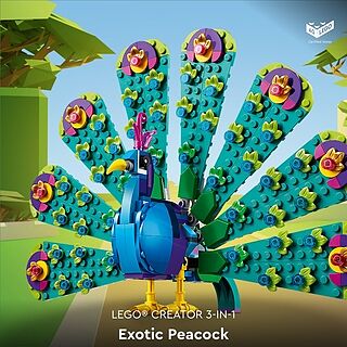 LEGO® Creator 3-in-1 Exotic Peacock