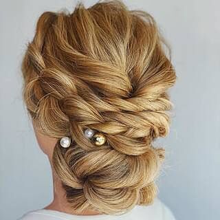 Lady Jane Grey - Pearl and Gold Statement Bobby Pin