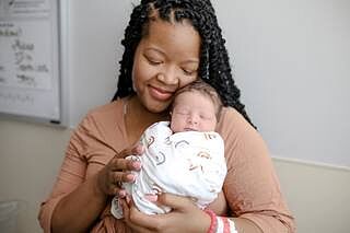 Cannon's Earthy Rainbow Oversized Swaddle Blanket