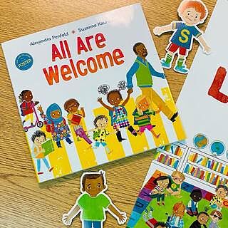 All Are Welcome Kids Cutouts
