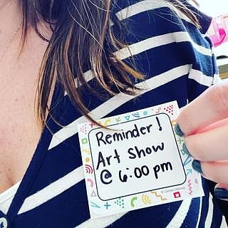 Happy Place Name Tags
