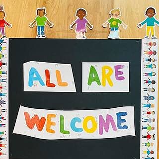 All Are Welcome Bulletin Board Set