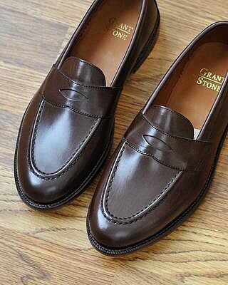 Traveler Penny Tobacco Calf