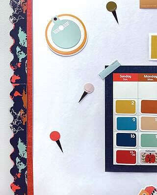 Let's Explore Calendar Bulletin Board Set