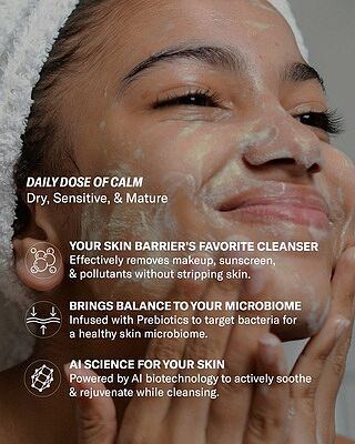 Edelweiss Extrême® • Hydra-Calm Cream Cleanser • Peptides + Carnosine