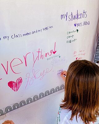 Black & White Rainbows Straight Bulletin Board Borders