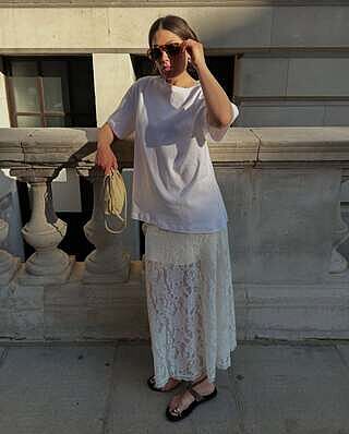 White Oversized T-Shirt