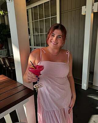 TRULLI MAXI DRESS PINK GINGHAM