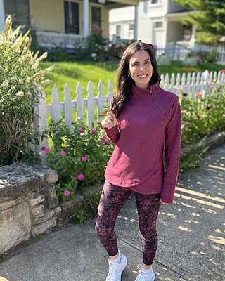 Prime Ready To Roll Fleece Zip Mock Neck Pullover