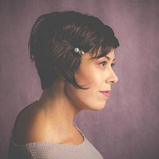 Lady Jane Grey - Pearl and Gold Statement Bobby Pin