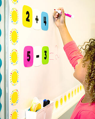 Edu-Clings Silicone Set: Numbers & Operations Math Manipulative Grade K-3