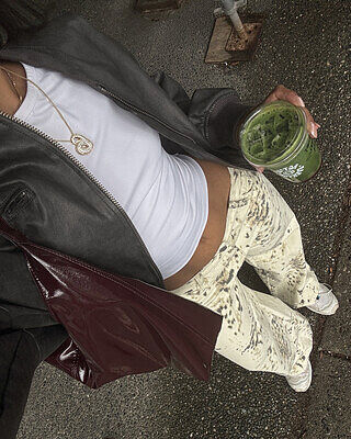 ANIMAL PRINT PANTS
