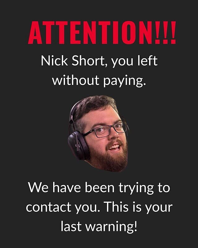 We need your help finding Nick 🚨‼️
#recteq