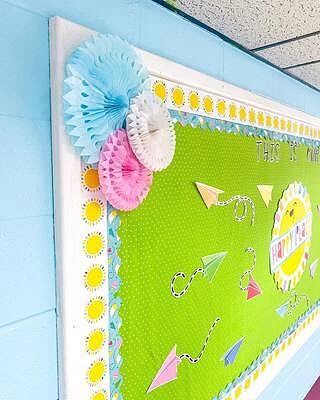 This Is Our Happy Place Bulletin Board Set
