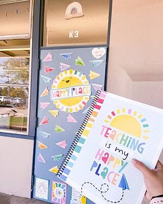This Is Our Happy Place Bulletin Board Set
