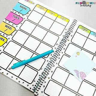 Kind Vibes Teacher Planner