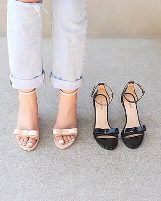 Pashionista - Sand Patent Pashionista Bow