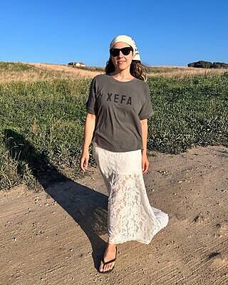 Lace Maxi Skirt