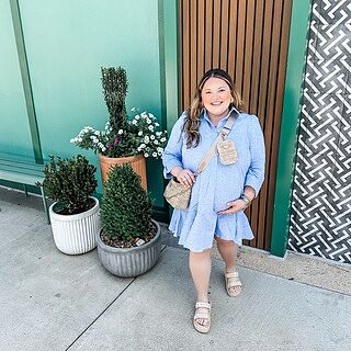 Chambray Callahan Shirt Dress