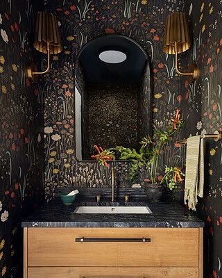Alpine Garden Wallpaper - Multi