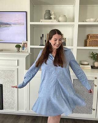 Chambray Callahan Shirt Dress
