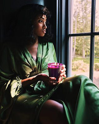 Autumn Plum Classic Candle