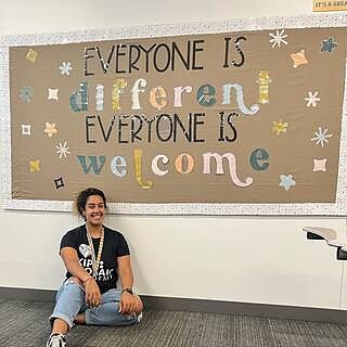 School Pop Mixed Stars Straight Bulletin Board Borders