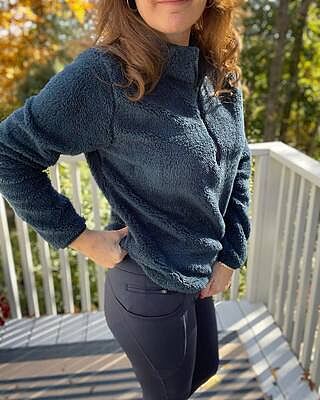 Dylan 1/4 Zip Sherpa Pullover