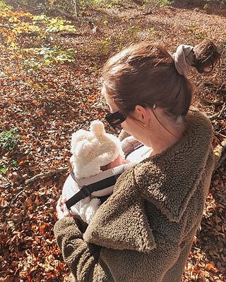 Sand - Linen Free-to-Grow Baby Carrier