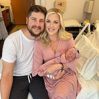 Solid Mauve Bamboo Knit Maternity Robe