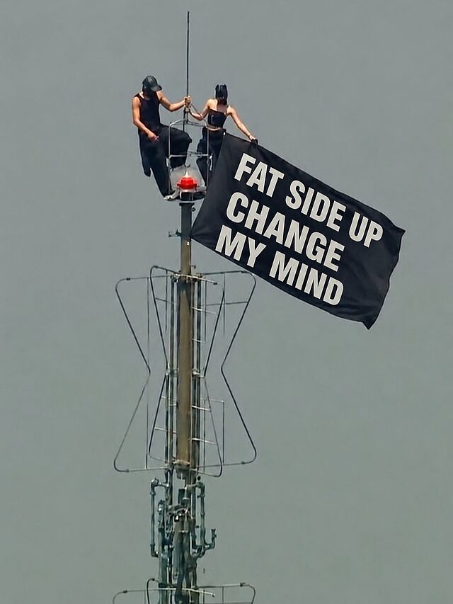 Hot Take 🚨 Forget the stunt... fat side up or fat side down?