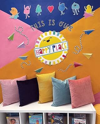 This Is Our Happy Place Bulletin Board Set