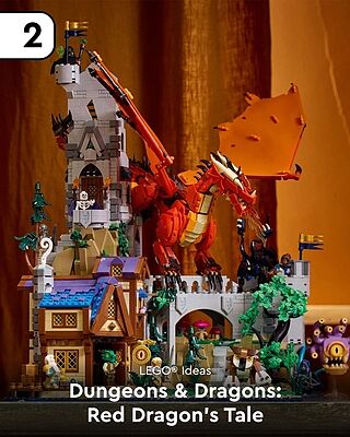 LEGO® Ideas Dungeons & Dragons: Red Dragon’s Tale