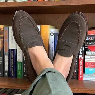 Traveler Penny Espresso Suede